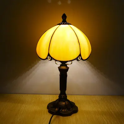 Stylish Bedroom Bedside Lamp Simple Modern Creative Lighting Art Colored Glass Living Room Table Lamp