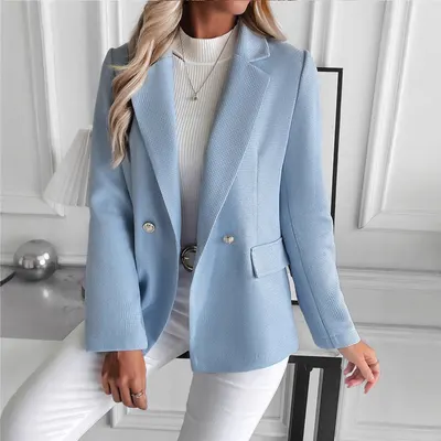 Vår Och Höst Elegant Socialitets-topp Casual