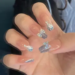 Laços de Unhas Estrela Mar, Suaves, Doces, Fofos, Desmontáveis