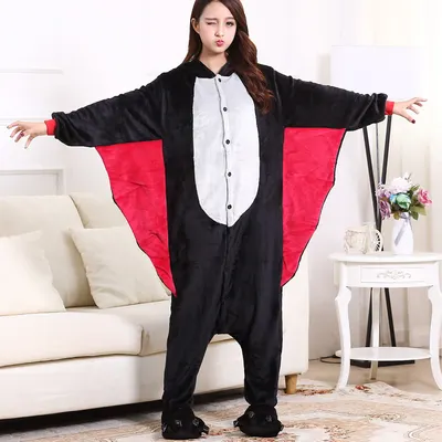 Pijama de macacão de desenhos animados para homem e mulher