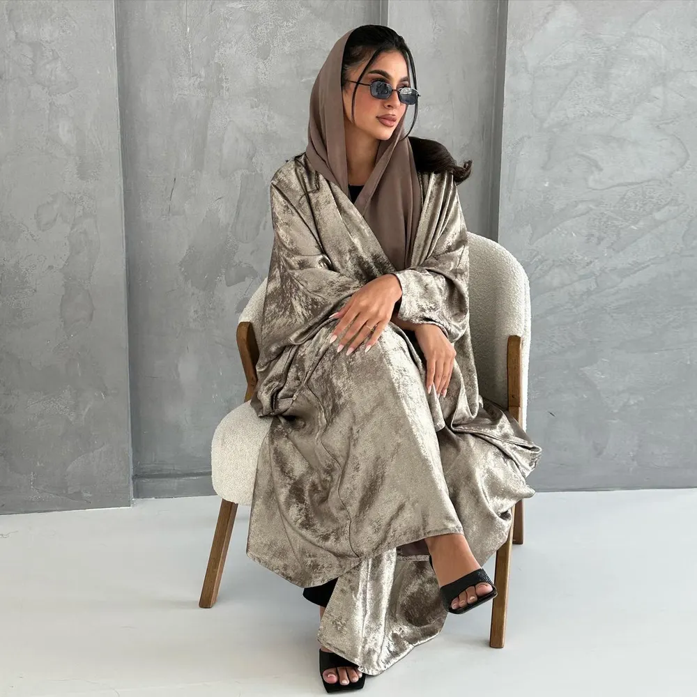 Robe de Moda Feminino, Cardigã Plus Size