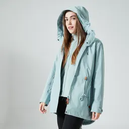 Casaco de malha feminino com fecho de correr, capuz, aquecedor, casaco de concha três-em-um