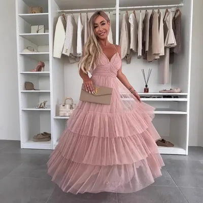 European And American Fashion Sexy Mesh Slip Dress Women