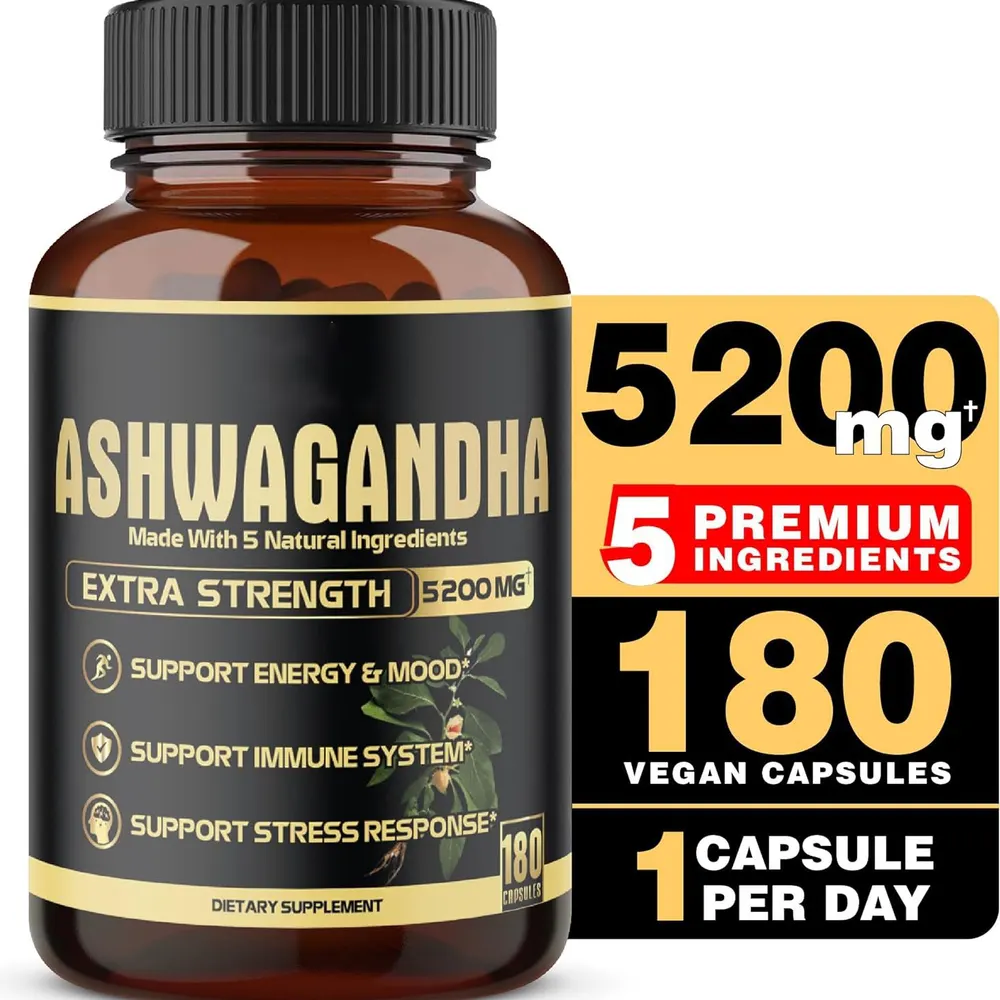 Sydafrikansk Drunk Eggplant Ashwagandha-kapslar 60 tabletter