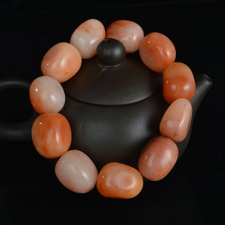 Pulsera de Piedra de Jade Natural Gobi