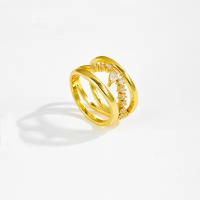 Oregonom Design Dubbelskiktad Ring