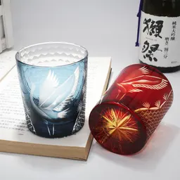 Hem retro stil glas whisky tumbler