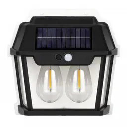 Lâmpada de tungsténio à prova de água para exterior, luz de pátio com indução, iluminação para jardins e villas