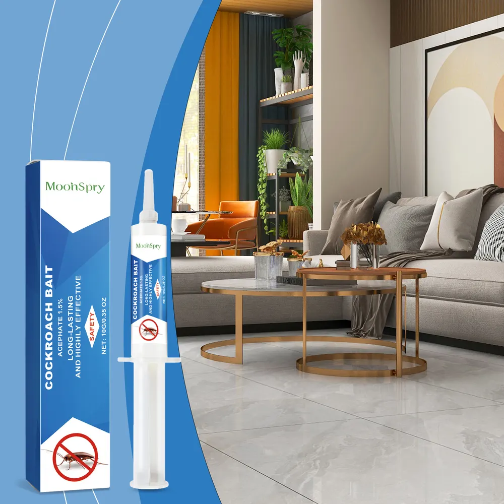 Gel isco para matar baratas para uso interior em casa e cozinha