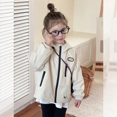 [Com Veludo] Casaco Unissex Infantil Aimo Beibei Grosso Quente Capuz Esqui Moda Solto Exterior