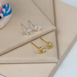 Pendientes de Plata de Ley s999 Estilo Coreano Personalizado