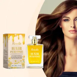 رذاذ شعر عطر زهور بالبابونج والعسل، مرطب للشعر، يرطبه، عناية بالشعر