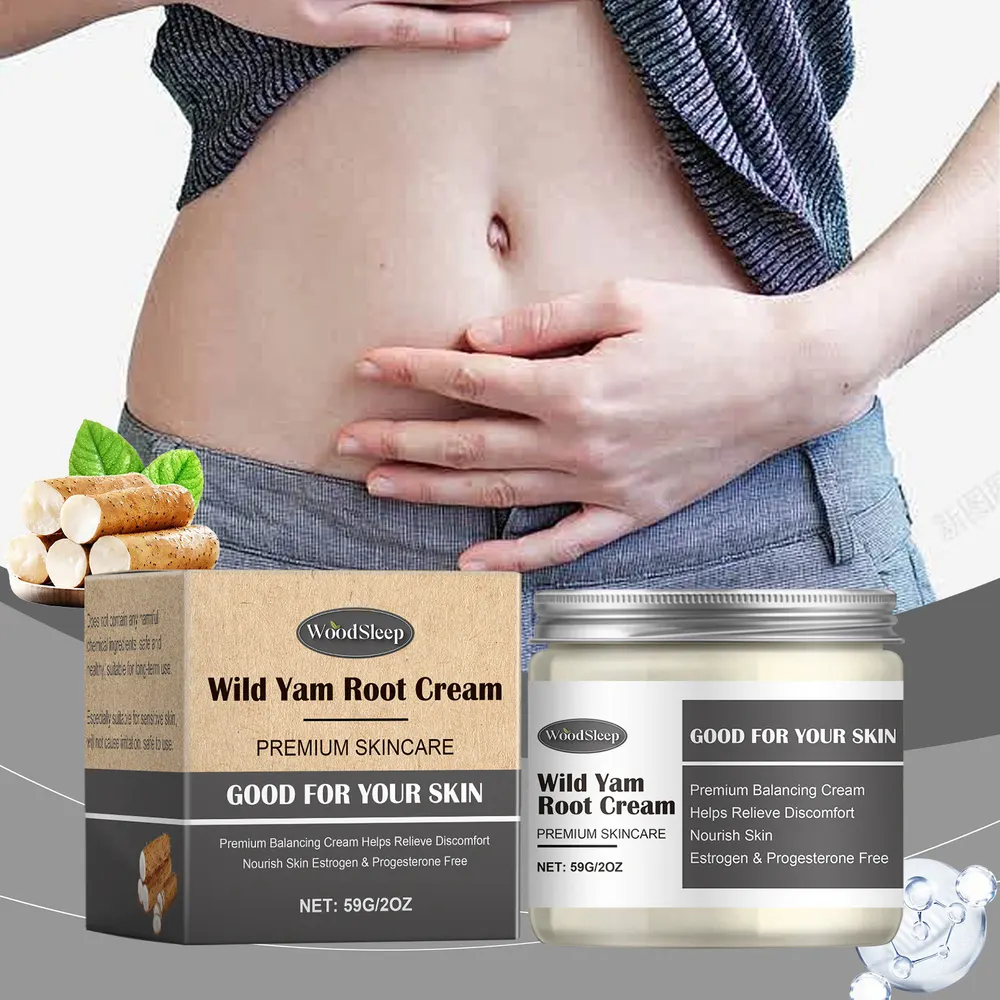 WOODSLEPH Herbal Lugnande Kräm Skonsam Återfuktande Hudmassage Daglig Kroppsvård Appliceringskräm