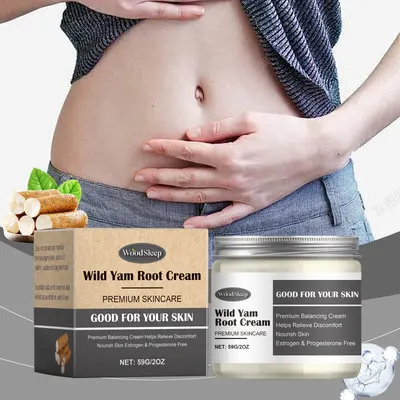 WOODSLEPH Herbal Lugnande Kräm Skonsam Återfuktande Hudmassage Daglig Kroppsvård Appliceringskräm
