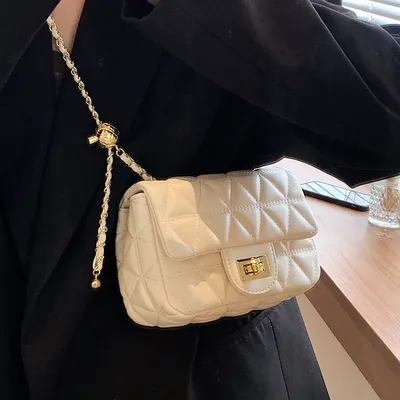 春夏新款簡約百搭小方包洋氣小眾單肩包