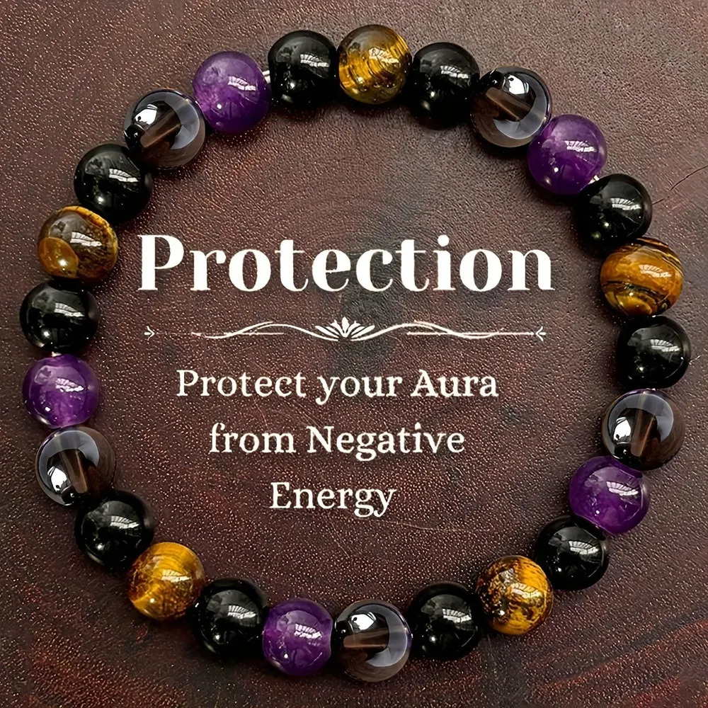 Pulseira de olho de tigre para mulher