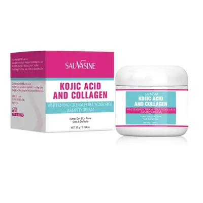 SAUVASINE曲酸私处面霜 Collagen kojic acid  Armpit Cream50g