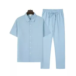 Conjunto de vestuário desportivo novo de verão da Europa e América, para homem, slim, moderno, jovem, casual, transversal, Amazon