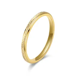 Enkel parring i rostfritt stål, ornament