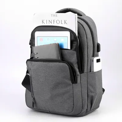 Mochila masculina, bolsa de computador profissional, bolsa multifuncional para homens