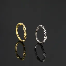 Pendientes de Hélice para Mujer con Pendientes de Zirconia Microincrustada