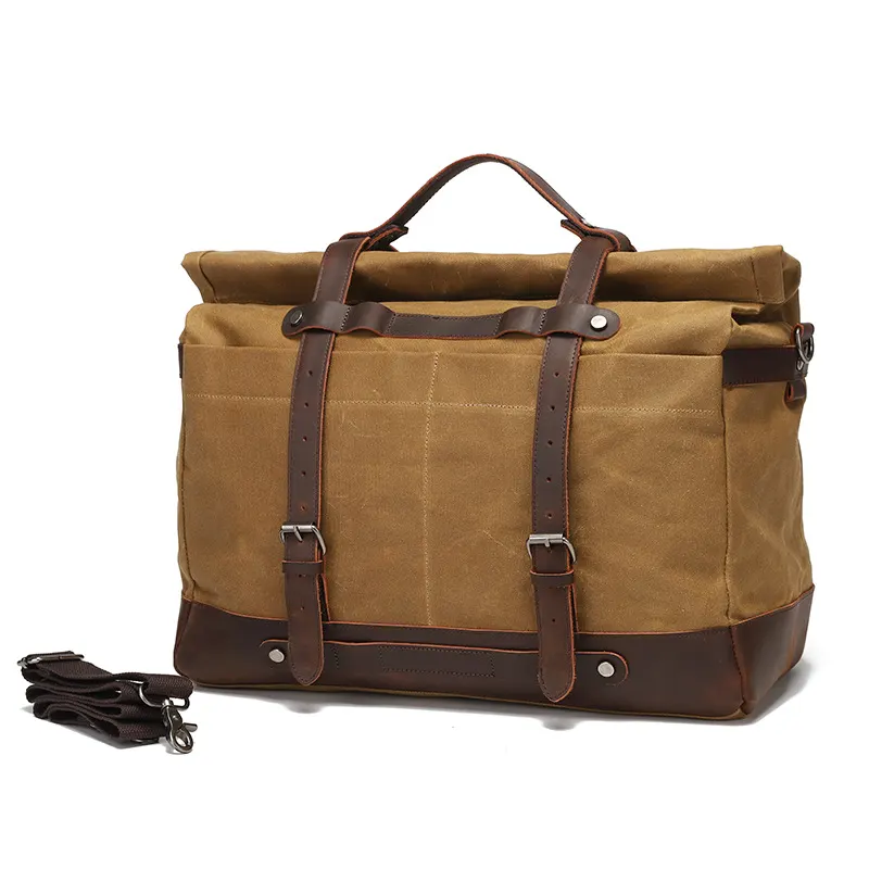 Bolsa de ombro de lona, bolsa transversal unissexo casual