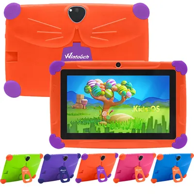 2024 New Cross-border Wholesale Educational Learning Games 7-inch 1+8GB Android Children s Tablet PC Learning Machine