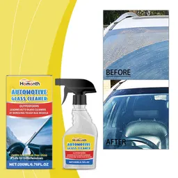 Removedor de manchas de vidro de carro, limpeza à prova de água, para janelas de carro, à prova de chuva, visão clara