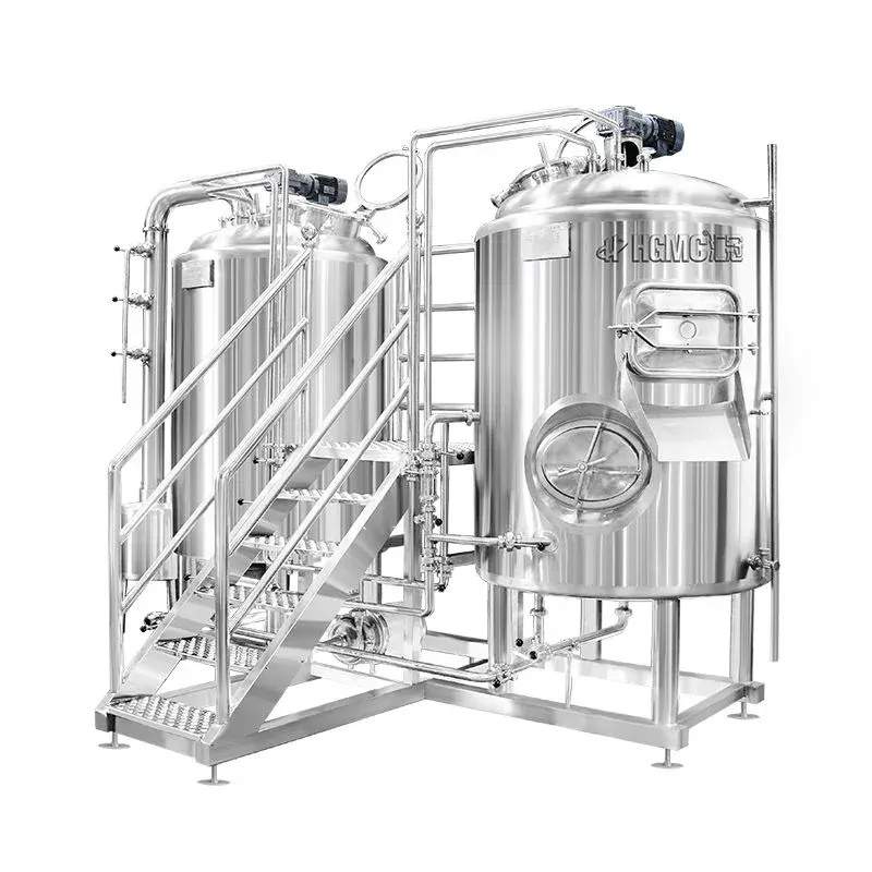 Equipamento de produção de cerveja de 500L por lote