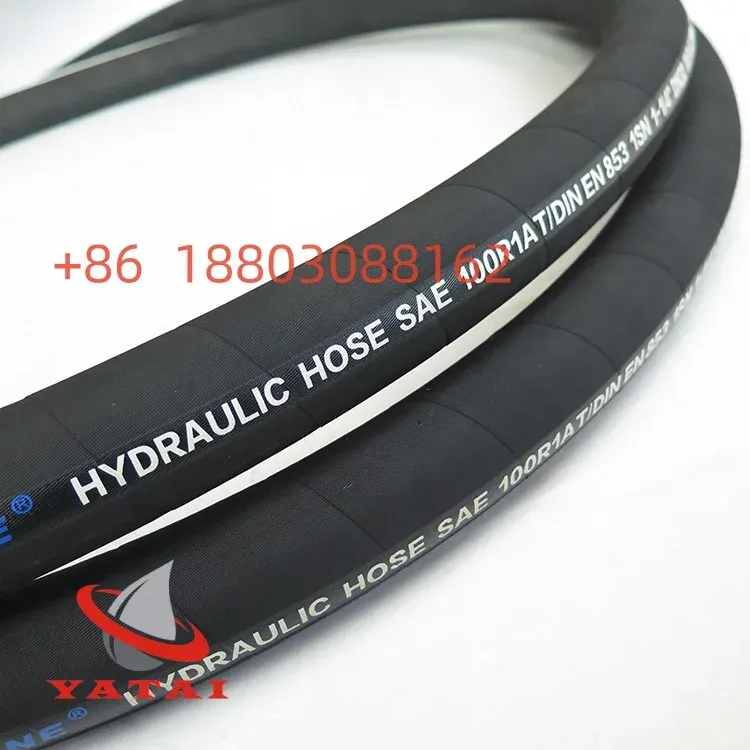 خرطوم هيدروليكي مضفر بالأسلاك SAE 100 R2/EN 853 2SN
