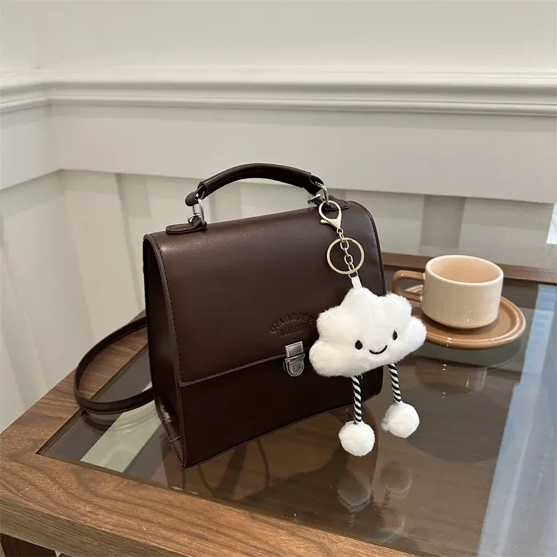 Mochila nova, na moda, de estilo universitário coreano niche, bolsa de mão de ombro único versátil, mochila de viagem