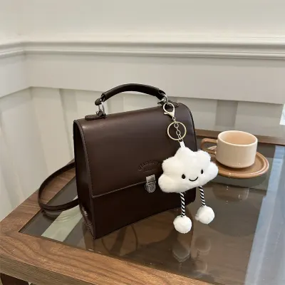 Mochila nova, na moda, de estilo universitário coreano niche, bolsa de mão de ombro único versátil, mochila de viagem