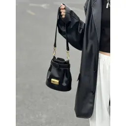 Ny texturerad design, högklassig fashionabel pendlarväska / axelväska