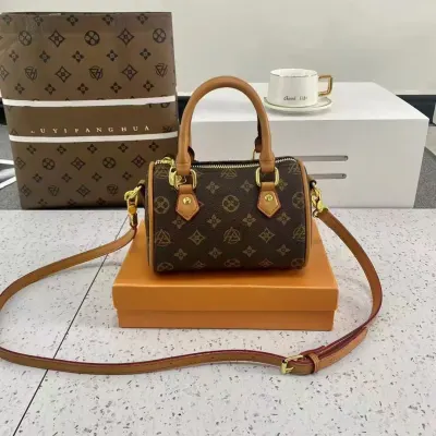 Louis Fanghua Pillow Bag, модная в этом году, популярная мини-сумка, стильная сумка через плечо, изысканная сумка Boston