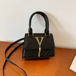 Ny Handväska Fyrkantig Väska, Retro Casual Minimalistisk Personality, Elegant Och Modevänlig Pendlar Axel- Och Crossbody-väska