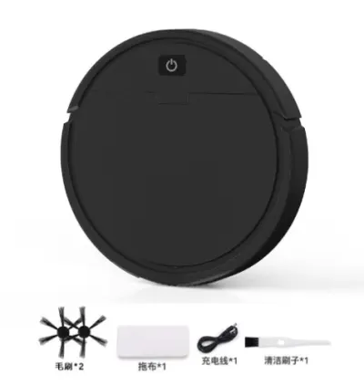 Robot Vacuum Cleaner - Black