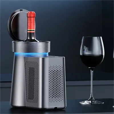 Refrigerador de Vinho Tinto Baikang BK-JC01, Arrefecimento Rápido, Controlo Preciso de Temperatura, Congela Vinho Tinto, Bebidas, Água Mineral, Poupa Energia, Silencioso, Compacto, Conveniente