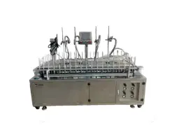 معدات رش دوارة عالية الكفاءة، برايمر طلاء فوقي UV لطلاء الخشب والمعدن ومكونات السيارات والبلاستيك في كبائن الطلاء