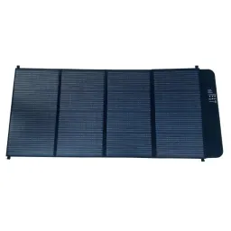 Carregador de Painel Solar Dobravel de 200W ETFE/PET com USB Type C 5/18V para Carregar Estações de Energia e Baterias de Campismo