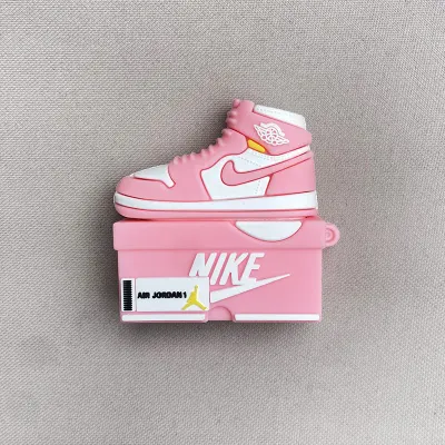 Caixa para AirPods em forma de caixa de ténis streetwear, compatível com AirPods Pro (1ª/2ª Geração) e AirPods (3ª Geração), capa protetora de silicone Bluetooth