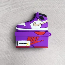 Funda protectora de silicona Bluetooth con diseño de caja de zapatillas streetwear para AirPods, compatible con AirPods Pro (1ª/2ª Gen) y AirPods (3ª Gen)