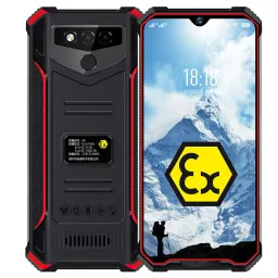 Telefone à prova de explosões HiDON, o mais barato da fábrica, Android, FHD, GPS, octa-core, telefone à prova de explosões, 4+128GB, telefone ATEX robusto com PTT e SOS
