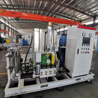 Bomba de Pistón de Alta Presión de 150MPa para Limpieza Industrial