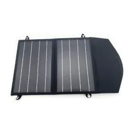 Carregador de painel solar dobrável portátil flexível e pequeno, carregador de energia solar