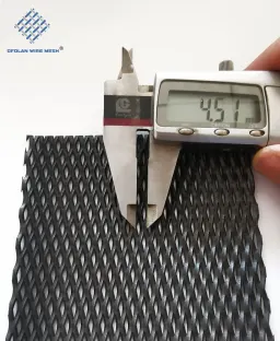 Malha de titânio revestida de ruténio e irídio de 400x300mm, ânodo de titânio com revestimento de óxido Ru-Ir-Ti, para produção de NaOH e cloro