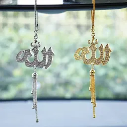معلق زينة مرآة الرؤية الخلفية للسيارة من الزنك المطلي بالكريستال بالكامل على الطراز العتيق (الحد الأدنى للطلب 30 قطعة. يرجى طلب 30 قطعة أو أكثر)