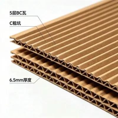 كرتون مقوى من طبقة 5 BC من النوع 0201، مقاسات 40*30*30/50*40*30، تتوفر مقاسات وطباعة مخصصة