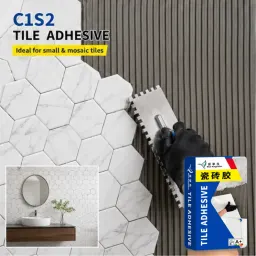 Cola para azulejos Blue Kingfisher C1 | Agente adesivo geral para azulejos, fornecimento a granel