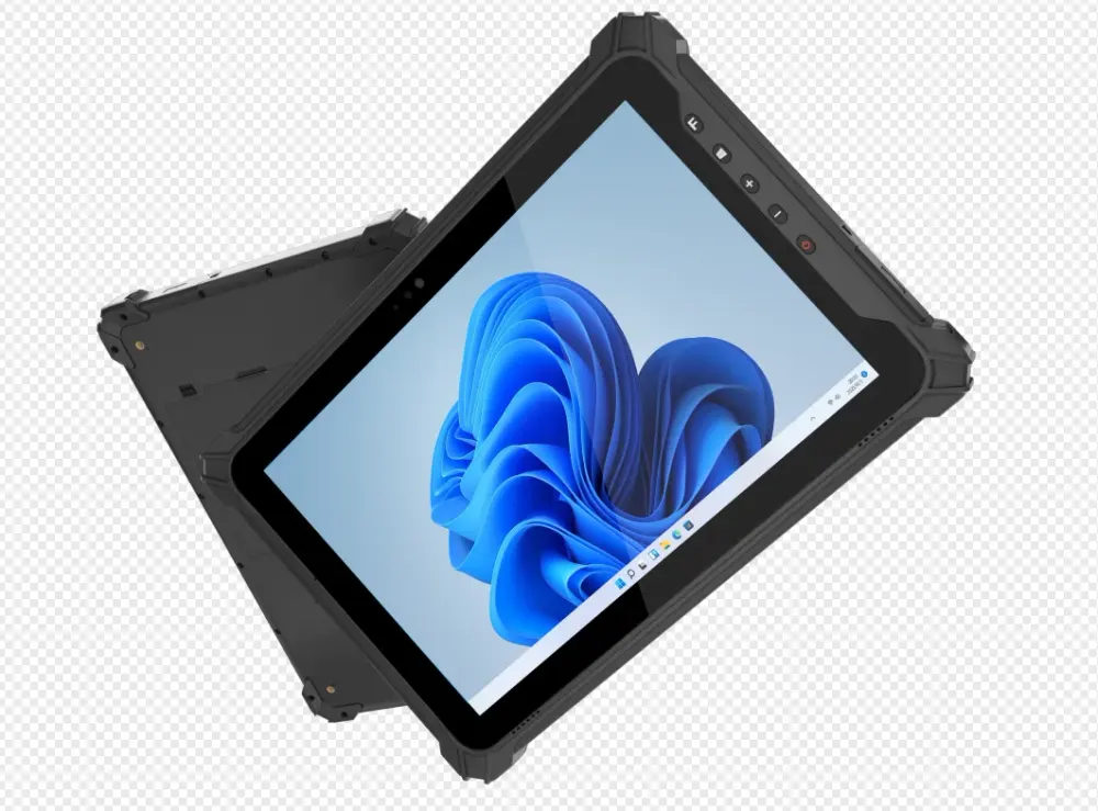 HiDON billig fabrik 8-tums Intel N5100 Windows 4G LTE fordonsrobust surfplatta med NFC och 2D-skanner