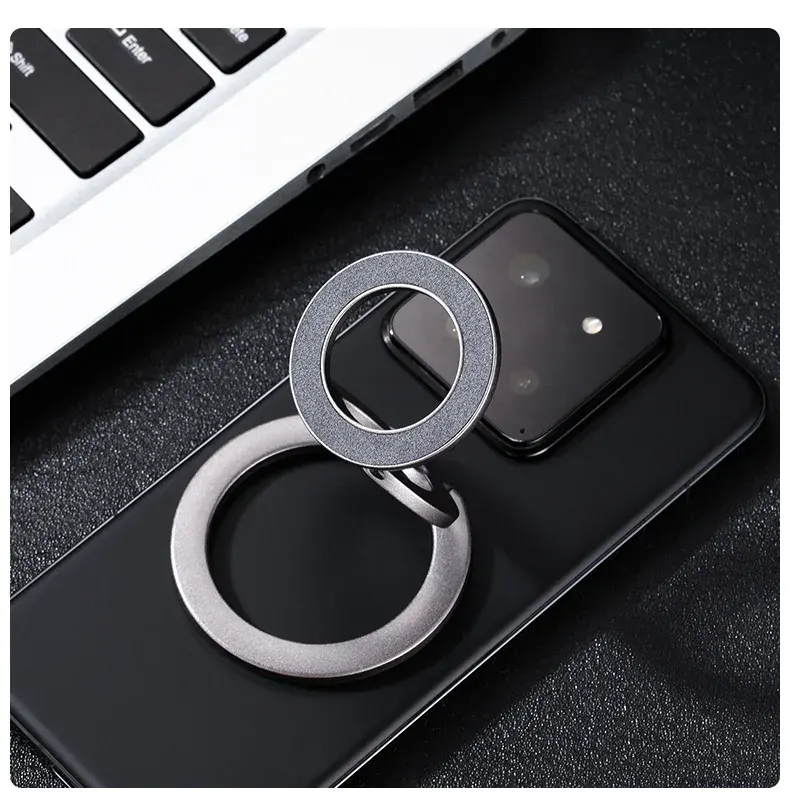多功能雙面MagSafe磁性iPhone支架，手機支架，可折疊桌面支架，通用磁性支架